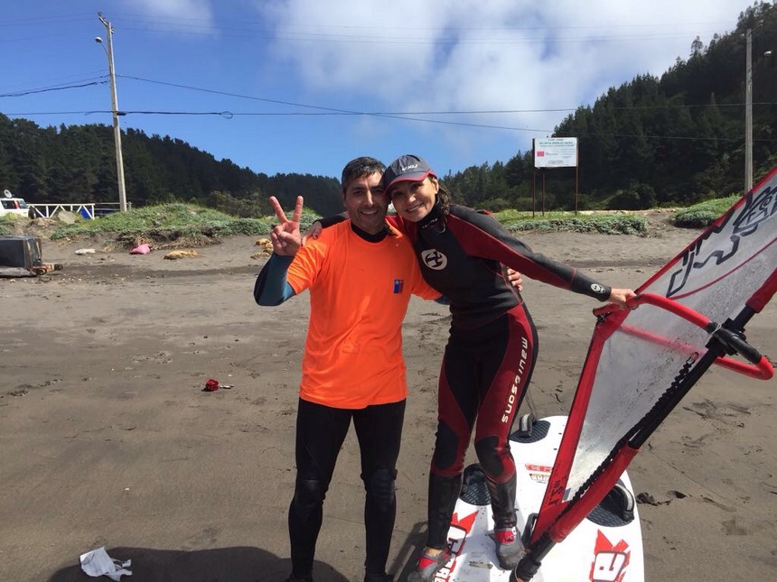 Clases de Windsurf en Hualpen, Bio Bio