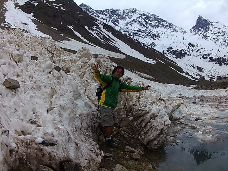 Fotografía 3 de TREKKING GLACIAR SAN FRANCISCO Y LAGUNA MORALES, CAJÓN DEL MAIPO en SAN JOSE DE MAIPO, Metropolitana