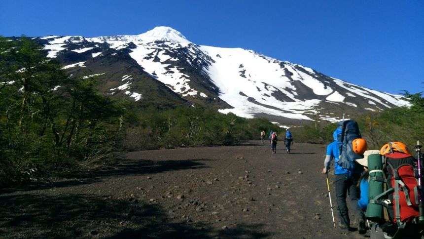 Fotografía 2 de Ascensión Volcín Lanin en Pucon, Araucania