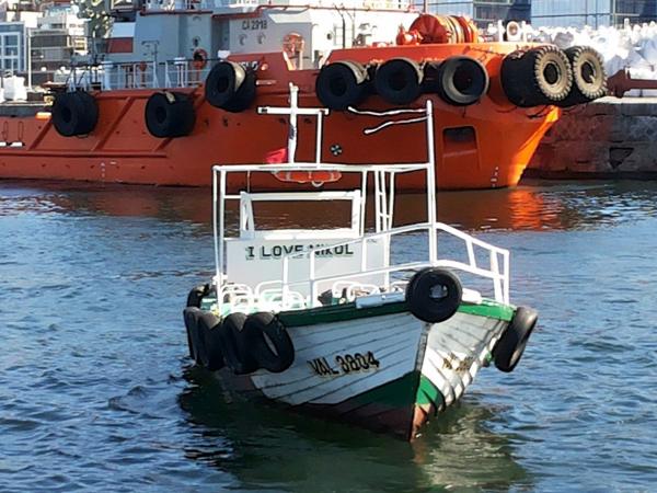 Lanchas para la Noche de Año nuevo en el Mar en Valparaiso, Valparaiso