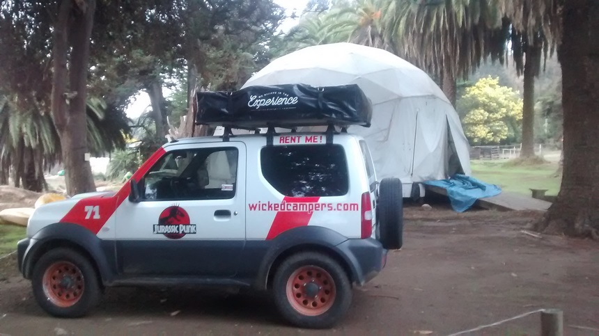 Alojamiento para casas rodantes en Concon, Valparaiso