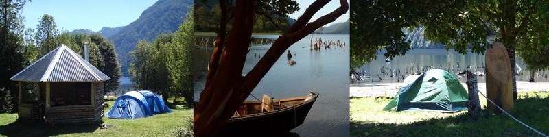 Eco Camping Playa Arrayanes en Aisen en Cisnes, Aysen