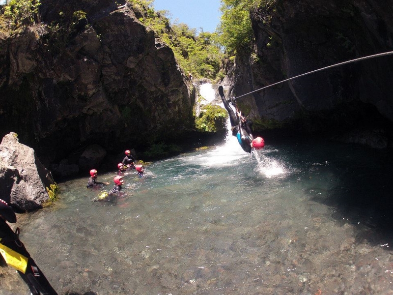 Canyoning en Pucon en Pucon, Araucania