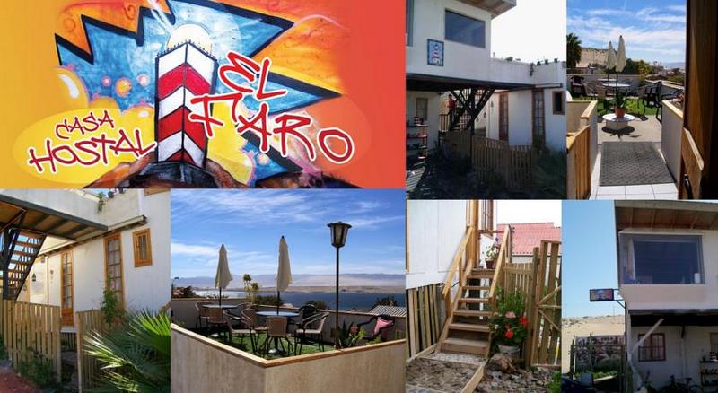 Fotografía 14 de Hostal en Caldera, terraza con vista panorímica a la bahía.  en Caldera, Atacama