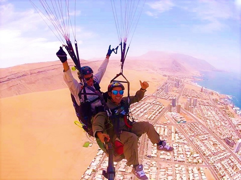 Fotografía 11 de Vuelo en Parapente en Iquique - Hernan Parapente en Iquique, Tarapaca