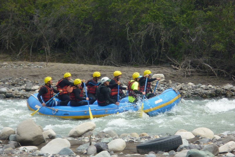 Fotografía 5 de Rafting en Cajón del Maipo en Estacion Central, Metropolitana