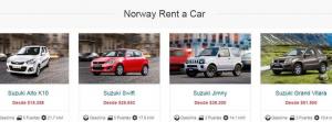 Norway Rent a Car - Arriendo de Vehículo en Puerto Montt, Los Lagos