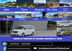 Transfer Aeropuerto Puerto Montt en Puerto Varas, Los Lagos