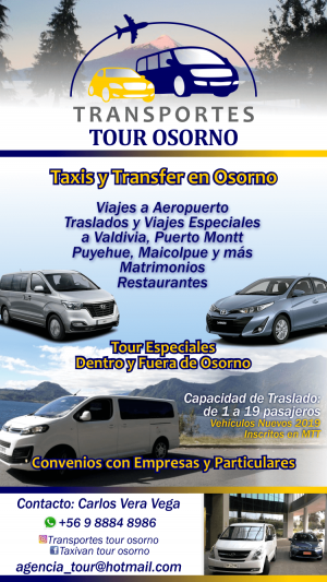 Taxi van osorno en Osorno, Los Lagos