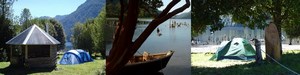 Eco Camping Playa Arrayanes en Aisen en Cisnes, Aysen