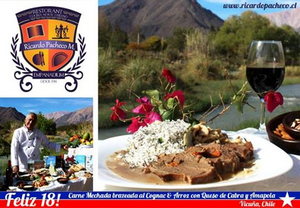 Restaurante Paraíso El Elqui en Vicuña, Coquimbo