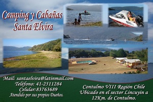 Cabañas y Camping Santa Elvira en Contulmo, Bio Bio