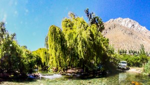 Camping Río Mígico Cochiguaz en Paihuano, Coquimbo