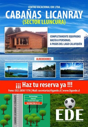 Arriendo cabañas en Licanray completamente equipadas