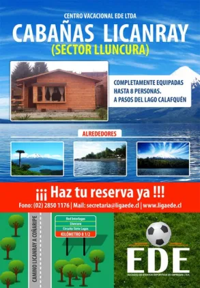 Arriendo cabañas en Licanray completamente equipadas